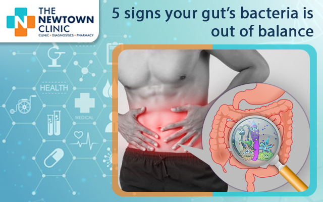 5 signs your gut’s bacteria is out of balance